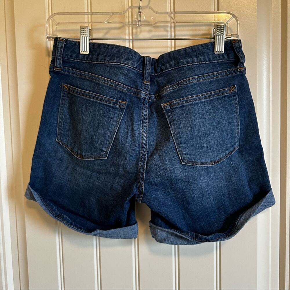 Gap‎ real straight shorts size 27 blue - Picture 4 of 6